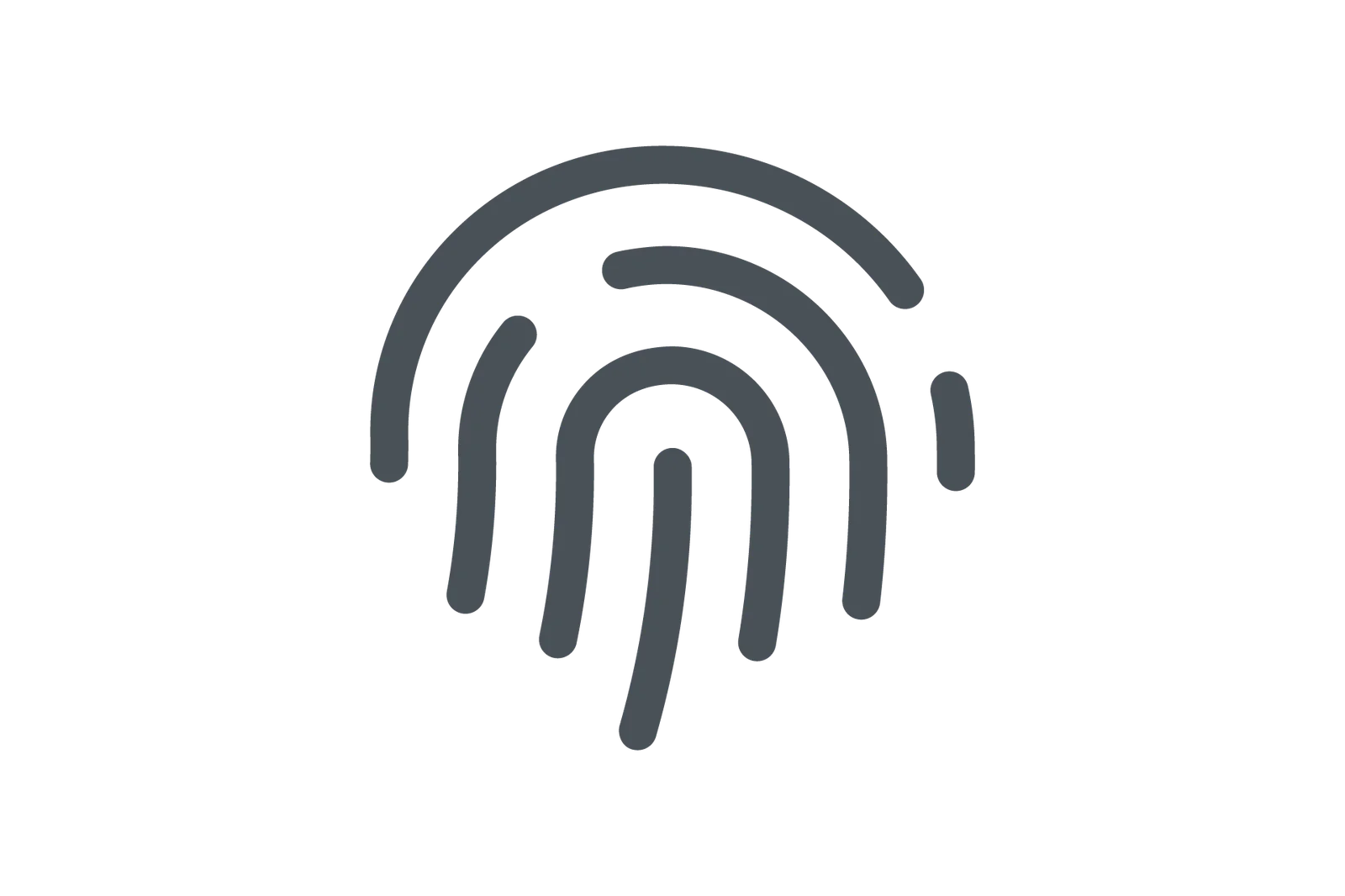Icon Fingerabdruck